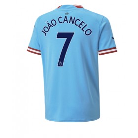 Herren Fußballbekleidung Manchester City Joao Cancelo #7 Heimtrikot 2022-23 Kurzarm
